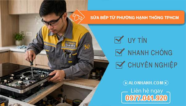 sửa bếp từ phường Hạnh Thông TPHCM