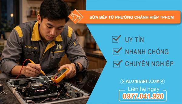 sửa bếp từ tại Chánh Hiệp