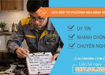 sửa bếp từ tại Hòa Bình