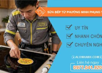 sửa bếp từ tại Minh Phụng