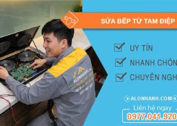 sửa bếp từ tại nhà Tam Điệp