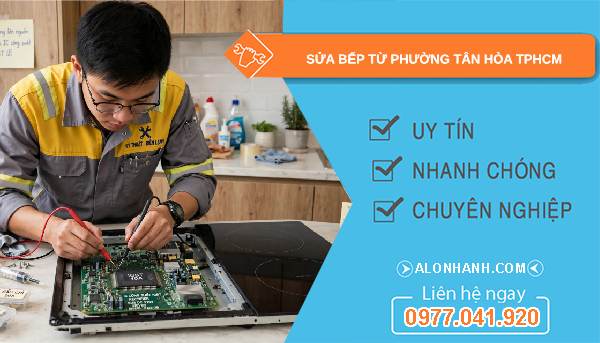 sửa bếp từ tại Tân Hòa