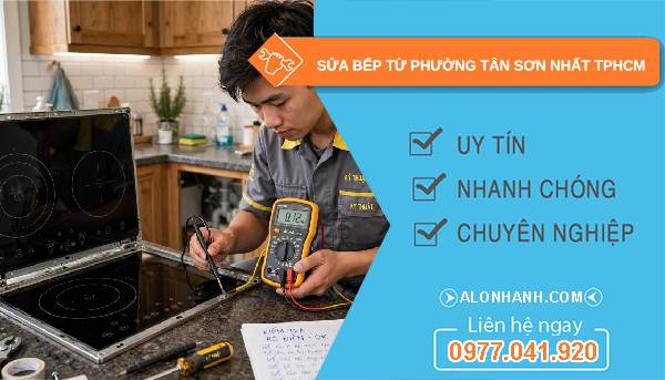 sửa bếp từ tại Tân Sơn Nhất
