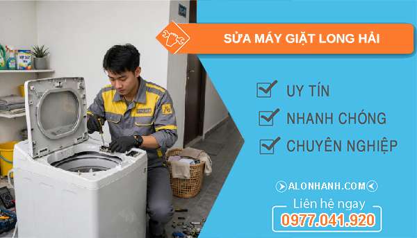 sửa máy giặt tại nhà Long Hải