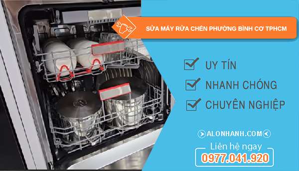 sửa máy rửa chén phường Bình Cơ
