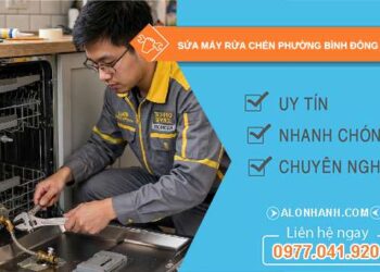 sửa máy rửa chén phường Bình Đông