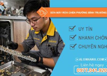 sửa máy rửa chén phường Bình Trị Đông
