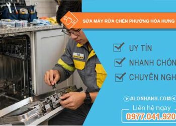 sửa máy rửa chén phường Hòa Hưng
