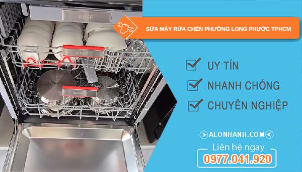 sửa máy rửa chén phường Long Phước