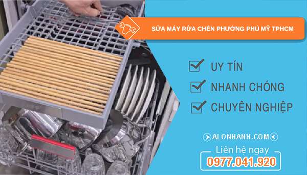 sửa máy rửa chén phường Phú Mỹ