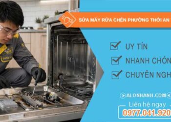 sửa máy rửa chén phường Thới An