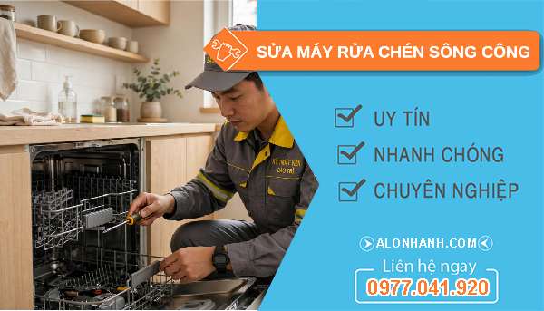 sửa máy rửa chén Sông Công