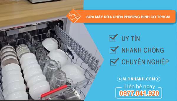 sửa máy rửa chén tại Bình Cơ TPHCM