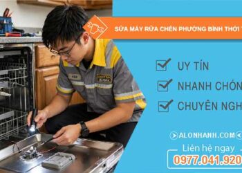sửa máy rửa chén tại Bình Thới