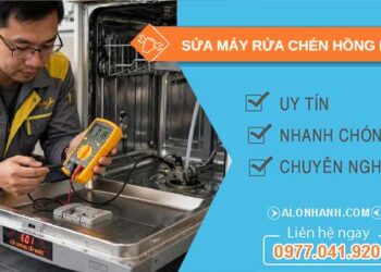 sửa máy rửa chén tại Hồng Ngự
