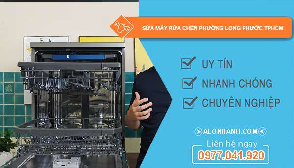 sửa máy rửa chén tại Long Phước