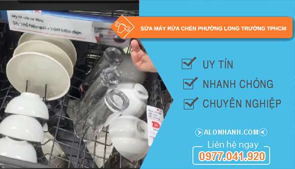 sửa máy rửa chén tại Long Trường
