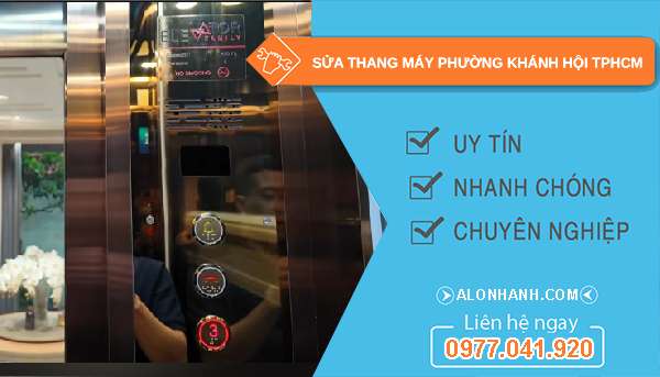 sửa thang máy phường Khánh Hội