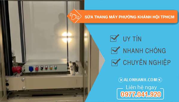 sửa thang máy tại Khánh Hội