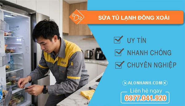 sửa tủ lạnh Đồng Xoài