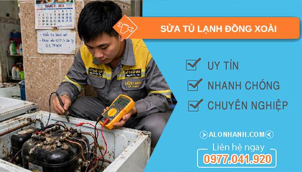 sửa tủ lạnh tại Đồng Xoài