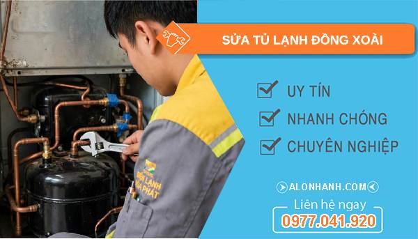sửa tủ lạnh tại nhà Đồng Xoài